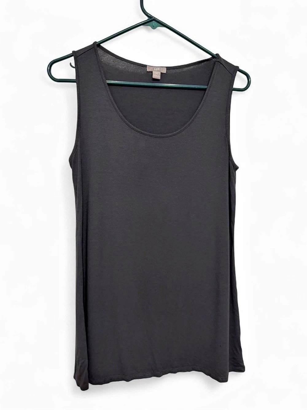 J. Jill Pure Collection Stretch Tank Grey Tank Top XS